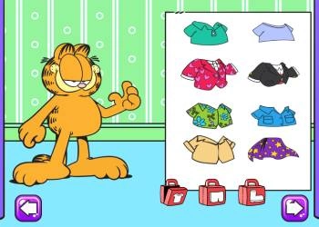 Garfield Aankleden schermafbeelding van het spel