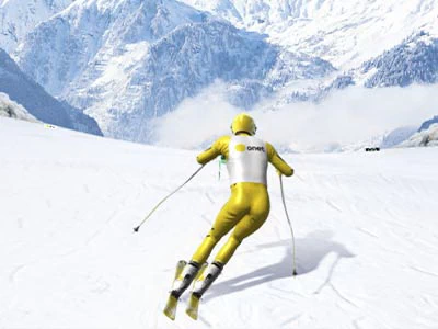 Gp Ski Slalom اسکرین شات بازی