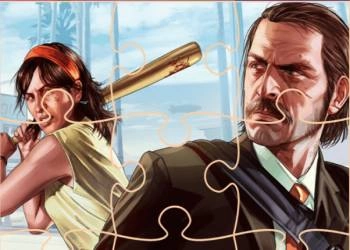 Gta Puzzle-Herausforderung Spiel-Screenshot