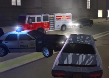 GTA: Rennen met Politie 3D schermafbeelding van het spel