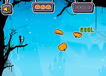 Arqueiro Do Dia Das Bruxas captura de tela do jogo