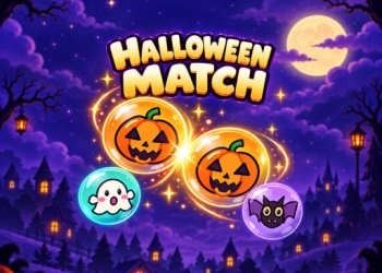 Halloween Match skærmbillede af spillet