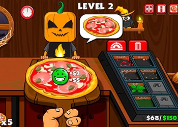 Halloween-Pizzeria Spiel-Screenshot