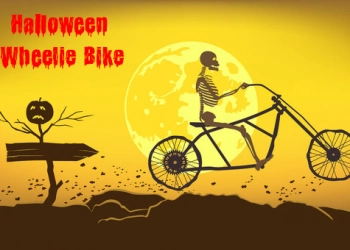 Halloween Təkərli Velosiped oyun ekran görüntüsü