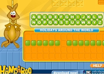 Hangaroo game screenshot