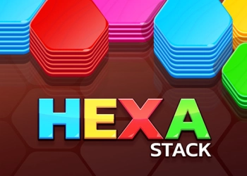 Hexa Stack skærmbillede af spillet