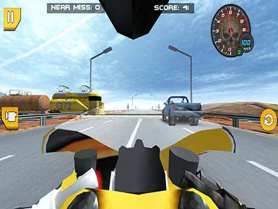 Highway Rider Motorcycle Racer 3D اسکرین شات بازی