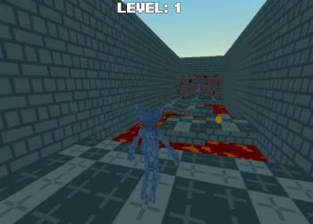 Huggy Rescue Parkour Gefährlich Spiel-Screenshot