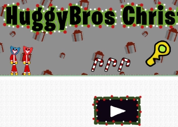 Krishtlindjet Huggybros pamje nga ekrani i lojës
