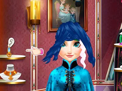 Buz Prensesi Gerçek Saç Modelleri oyun ekran görüntüsü