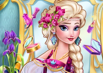 ملكة الجليد إلسا آرت ديكو كوتور لقطة شاشة اللعبة