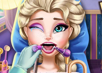 دندانپزشک واقعی ملکه یخی اسکرین شات بازی