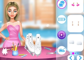 Eiskunstlauf-Ballerina Spiel-Screenshot