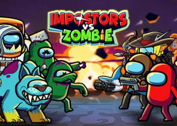 Impostores Vs Zumbis: Sobrevivência captura de tela do jogo