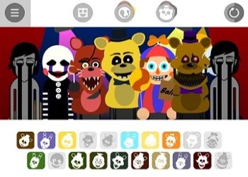 Incredibox: Fazbear'ın Projesi V1 oyun ekran görüntüsü