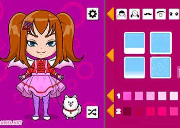 Kawaii Chibi Avatar Maker schermafbeelding van het spel