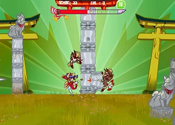 Destruição Do Poder Kitsune captura de tela do jogo