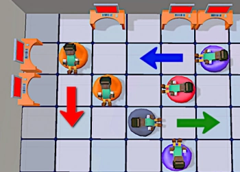 Trabajadores Perezosos captura de pantalla del juego