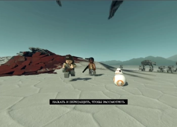 Lego Ulduz Döyüşləri: Son Jedi oyun ekran görüntüsü