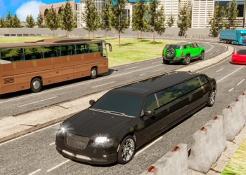 Limousine-Autospelsimulator schermafbeelding van het spel