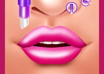 Lip Art Lippenstift Make-Up schermafbeelding van het spel