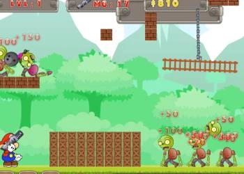 Mario En De Zombies schermafbeelding van het spel