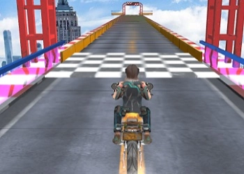 Mega Ramp Stunt-Motorrad Spiel-Screenshot