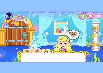 Castillo De La Princesa Sirena captura de pantalla del juego