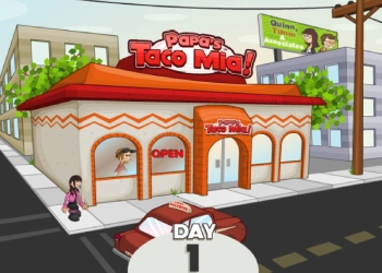 Mia: Papa's Taco játék képernyőképe