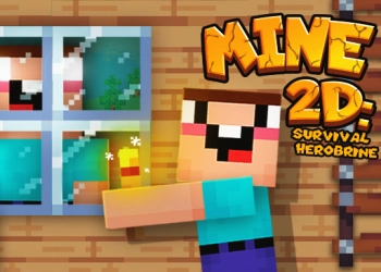 Mine 2D Survival Herobrine captură de ecran a jocului