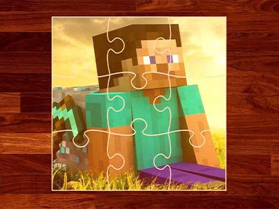 ពេលវេលាល្បែងផ្គុំរូប Minecraft រូបថតអេក្រង់ហ្គេម