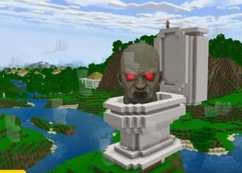 Minecraft Skibidi Gizli Tualet oyun ekran görüntüsü