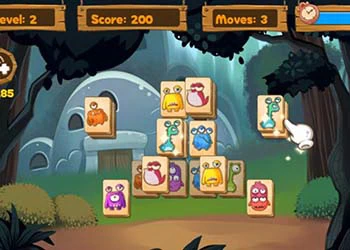 Monster Mahjong game screenshot