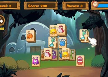 Monster-Mahjong Spiel-Screenshot