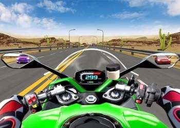 Rash En La Carretera En Moto 3D 2 captura de pantalla del juego