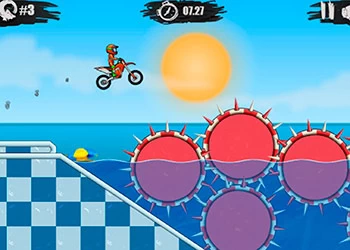Moto X3M Pool Party snimka zaslona igre