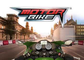 Motorcykel skærmbillede af spillet