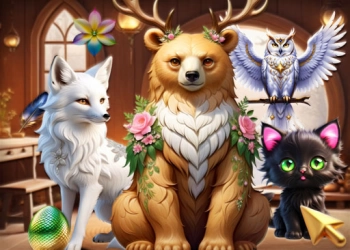 Familiars Misterius Bestiarium Terpesona tangkapan layar permainan