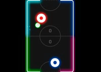 Neon-Hockey Spiel-Screenshot