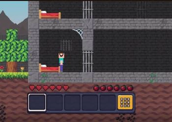 Minero Novato: Escapar De La Prisión captura de pantalla del juego