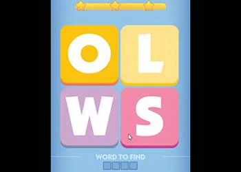 Omg Word Pop Spiel-Screenshot