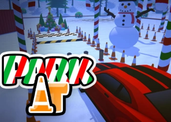 Aparcarlo Navidad captura de pantalla del juego