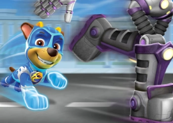 PAW Patrol: Vang die Robot schermafbeelding van het spel