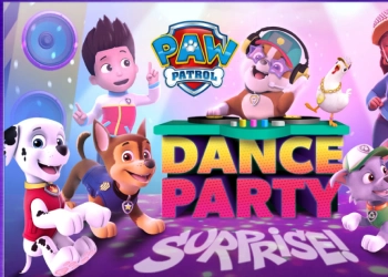 Paw Patrol: Dance Party Surprise скрыншот гульні