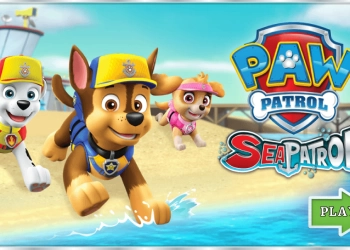 Paw Patrol: Марскі Патруль скрыншот гульні