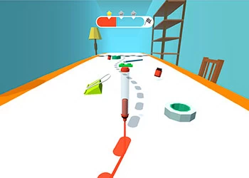 Pen Run 2 schermafbeelding van het spel