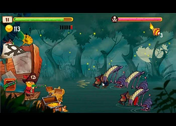 Pirati Contro Zombi screenshot del gioco