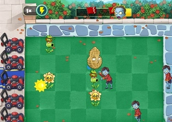 Plantas Contra Zombies: Defensa captura de pantalla del juego