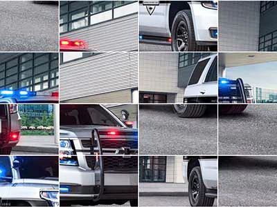 Police Cars Slide pelin kuvakaappaus