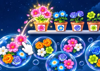 Pop Flower game screenshot